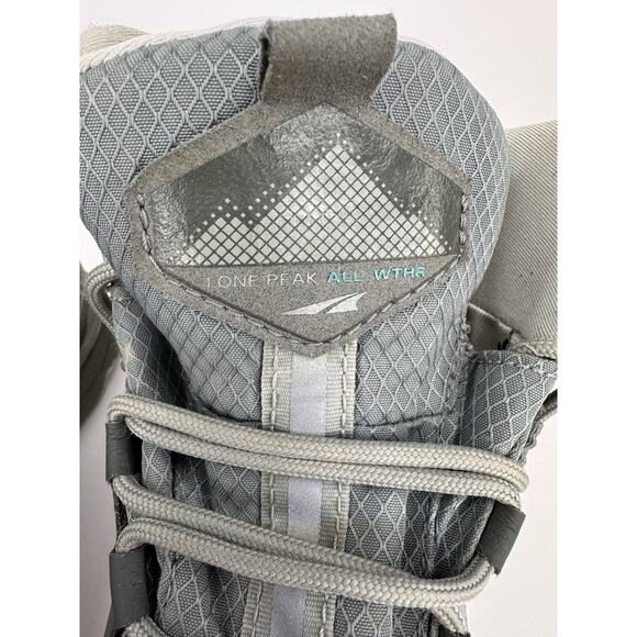 Altra Lone Peak ALL-WTHR Mid Hiking Boots Women's 7 Trail Waterproof Shoes - Picture 8 of 16